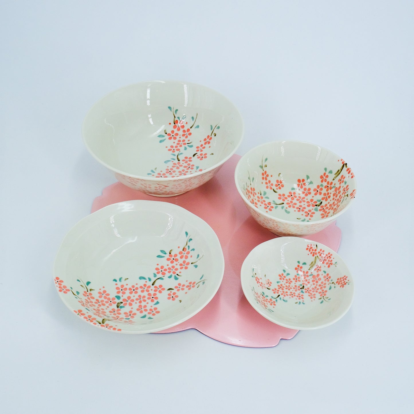Ceramic Bowl - Sakura Patterns - 2 Sizes