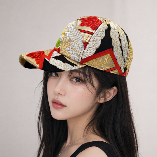 OBI Cap – Momiji (Maple Leaves)