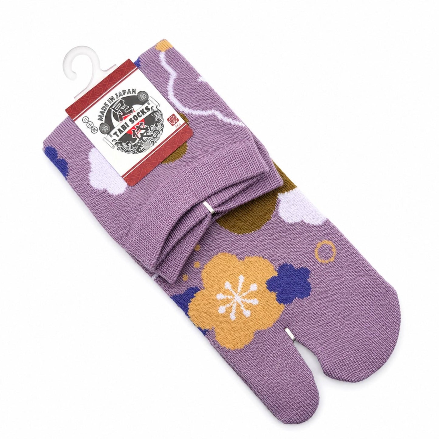 Chaussettes Japonaises Tabi - Motif UME Taille EU34-40