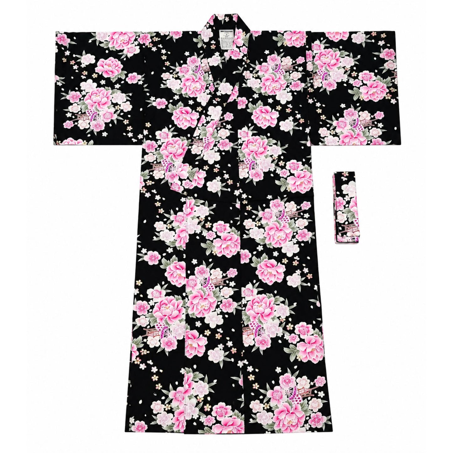 Yukata femme – Kimono japonais 100% coton - Chariot et Fleurs