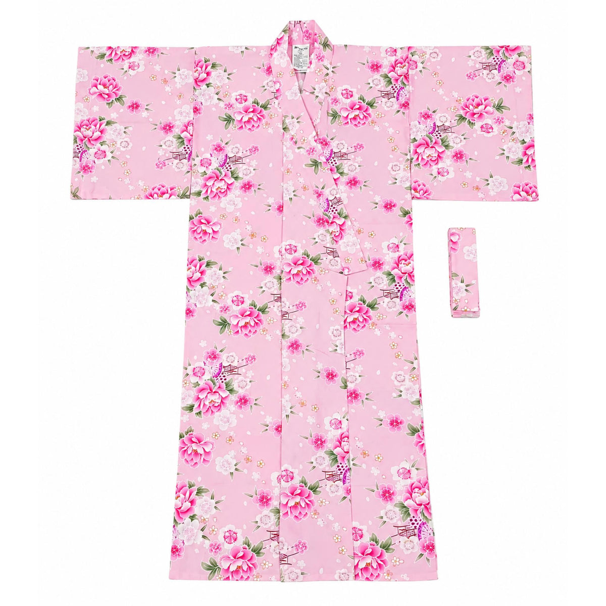 Yukata femme – Kimono japonais 100% coton - Chariot et Fleurs