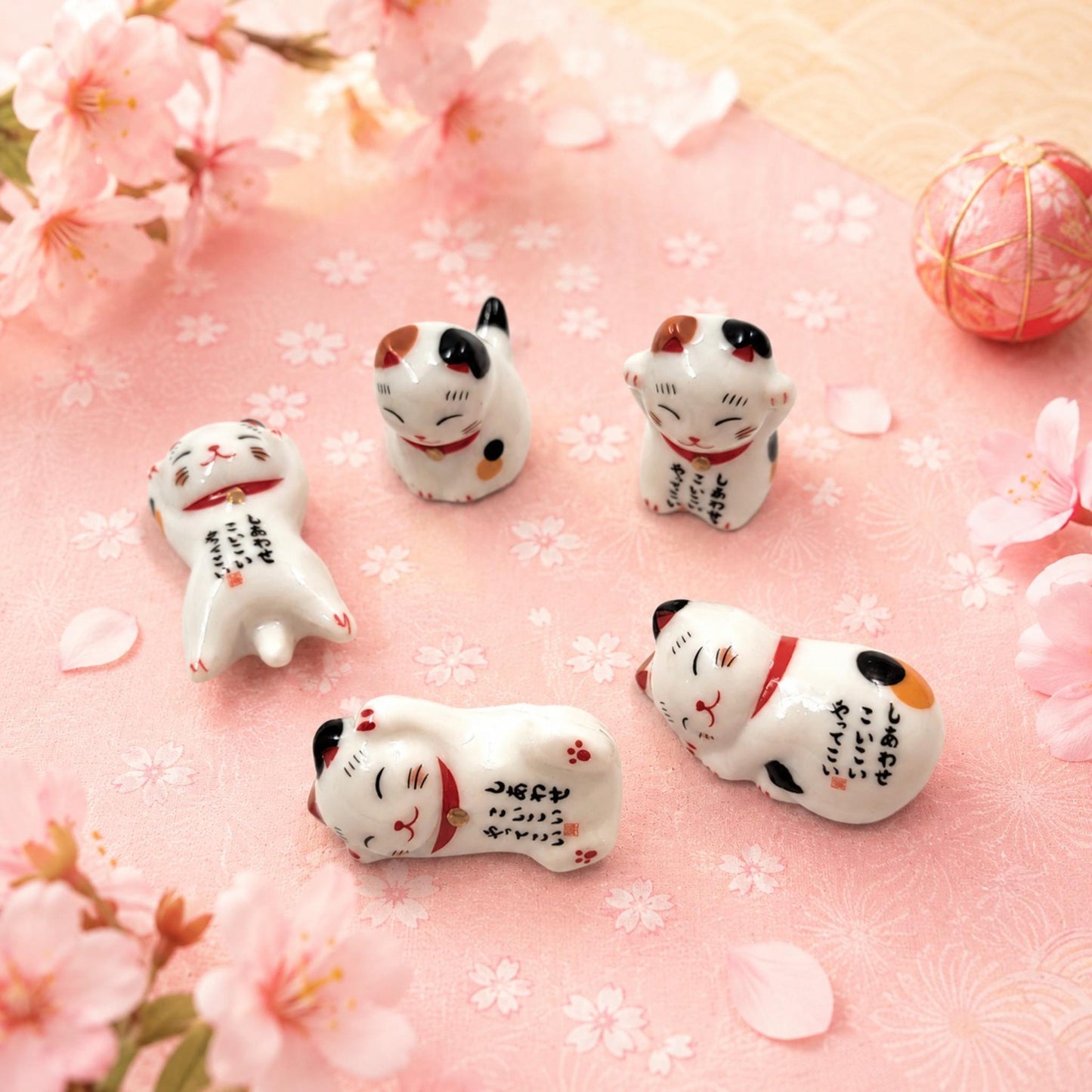 Repose-baguettes en forme de  Maneki neko