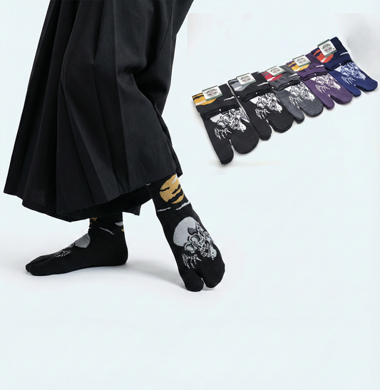 Japanese Tabi Socks - Skeleton Pattern Size EU34-40