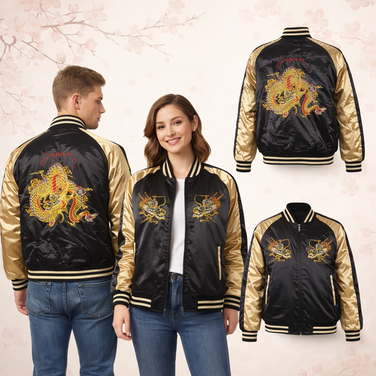 Sukajan Dragon - Black