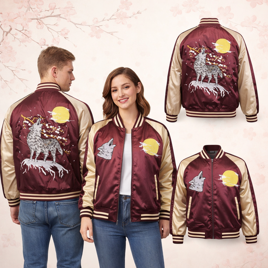 Sukajan Gin Dragon- Black