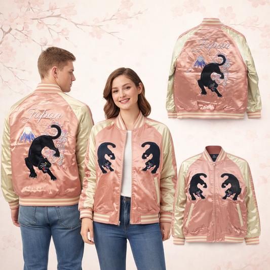 Sukajan Gin Dragon- Black