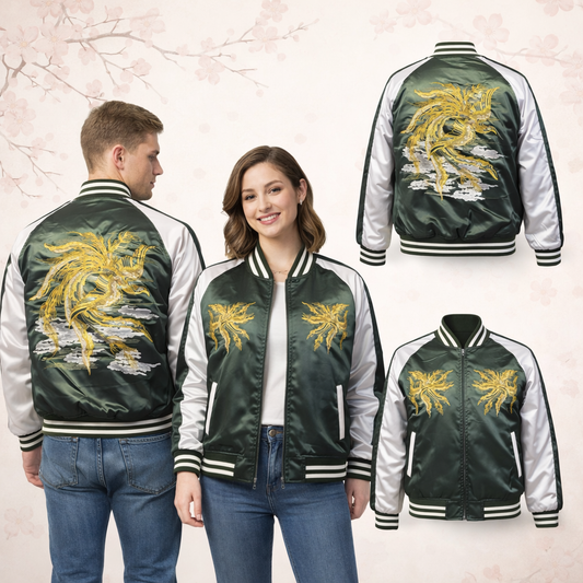 Sukajan Dragon - Black