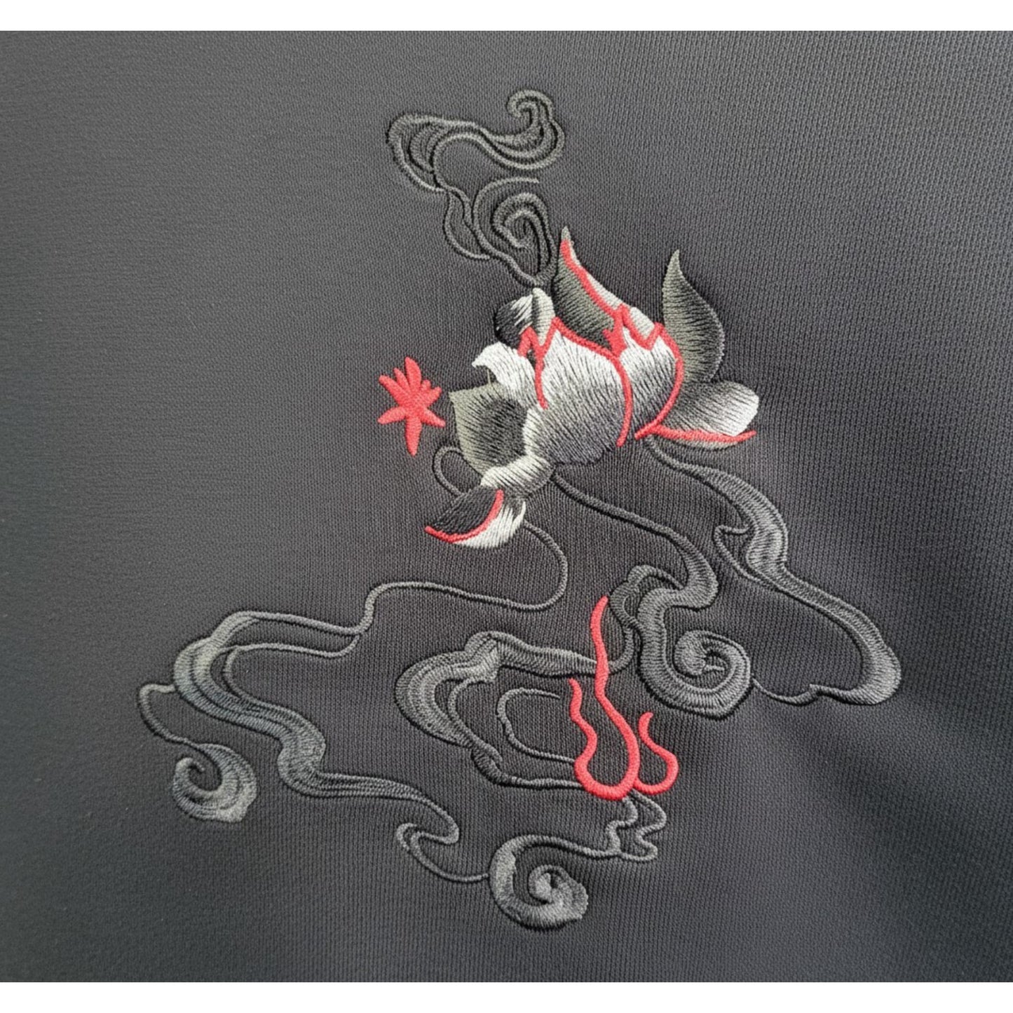 Hoodie Phénix Céleste - Black