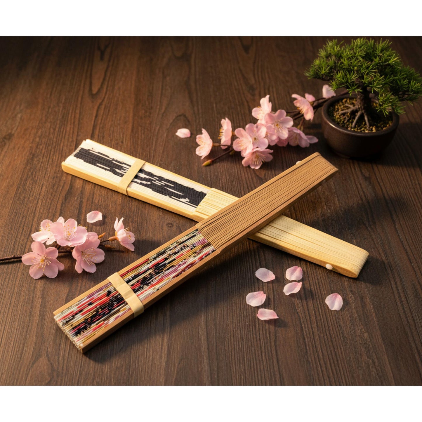 X Éventail Pliable - 2 Modèles