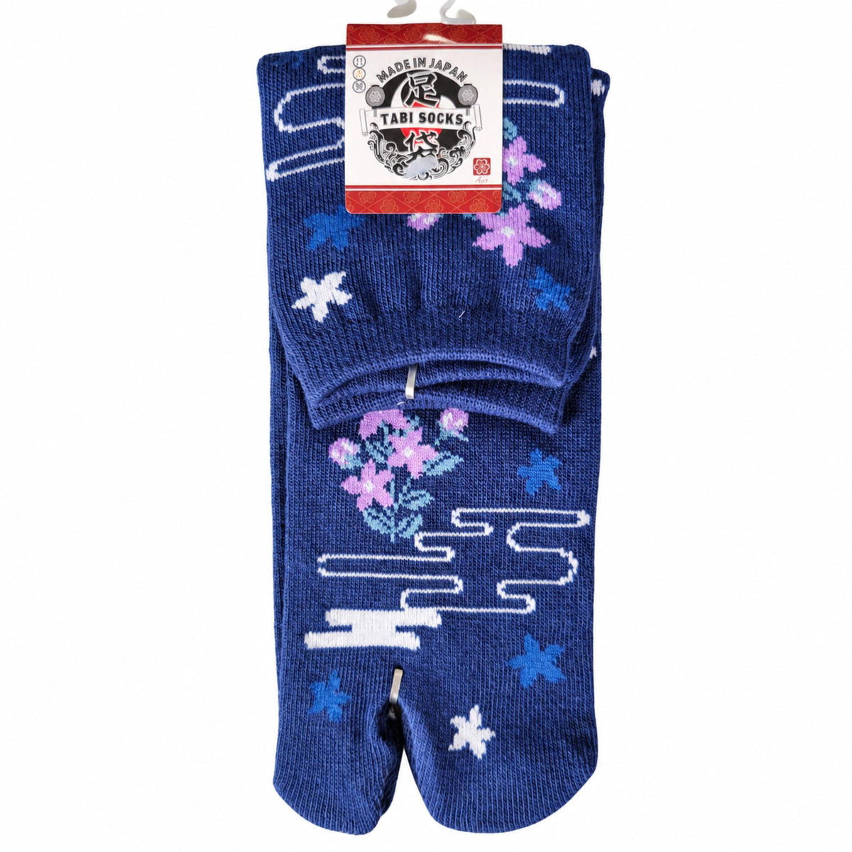 Chaussettes Japonaises Tabi - Fleur Etoilee - Taille EU 34-40
