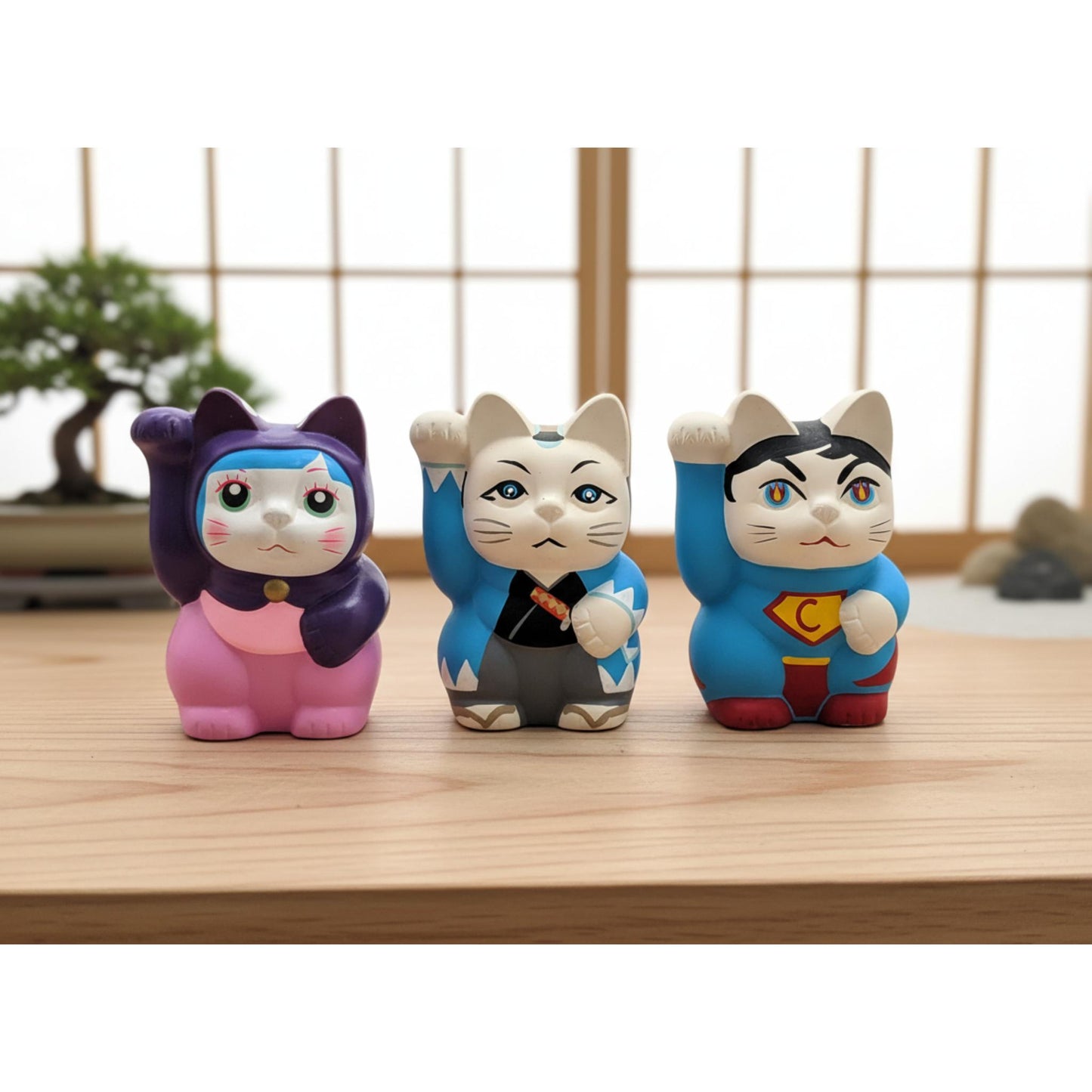 Figurine Maneki Neko - 5 designs