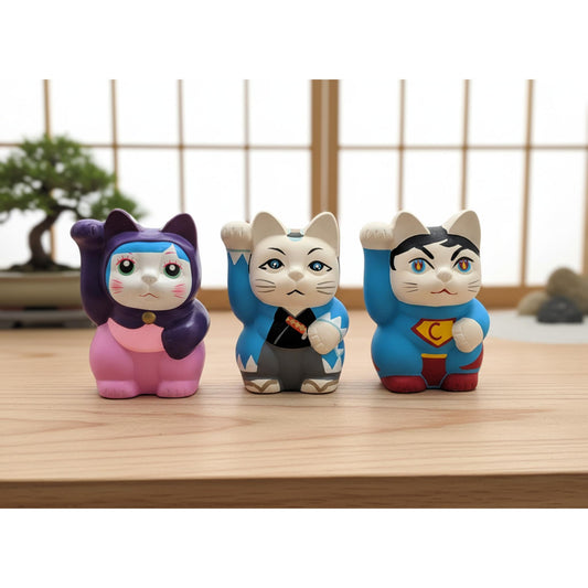 Figurine Maneki Neko - 5 designs