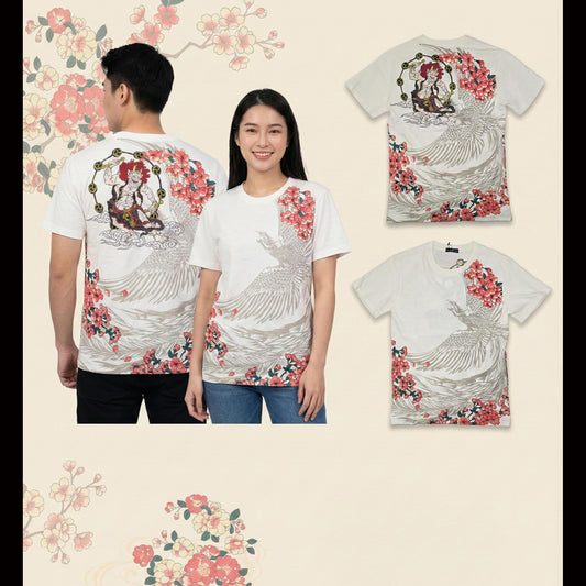 Black short sleeve t-shirt - Phoenix