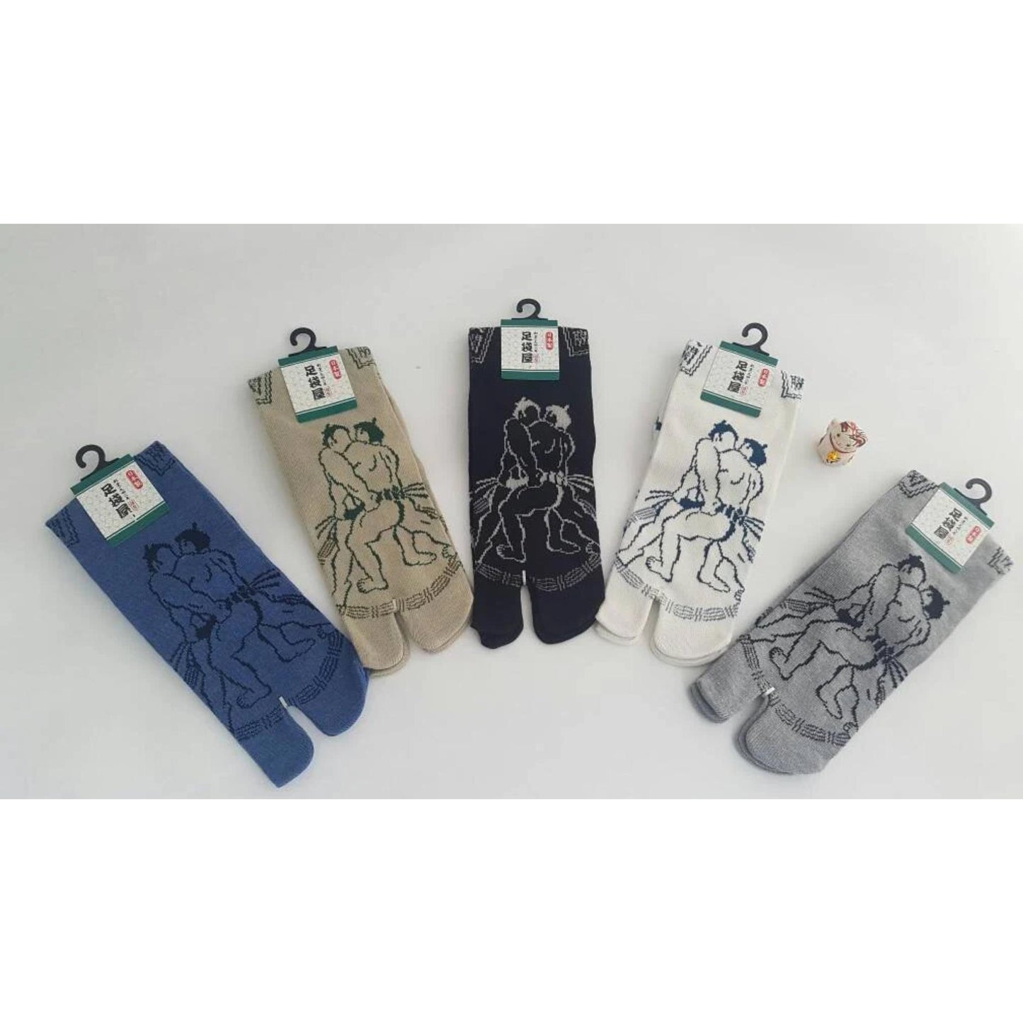 Chaussettes Japonaises Tabi en coton - Sumotori Combat Taille Large