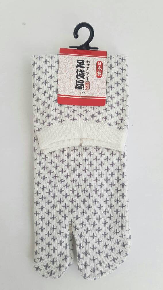 Chaussettes Japonaises Tabi en coton - Sashiko