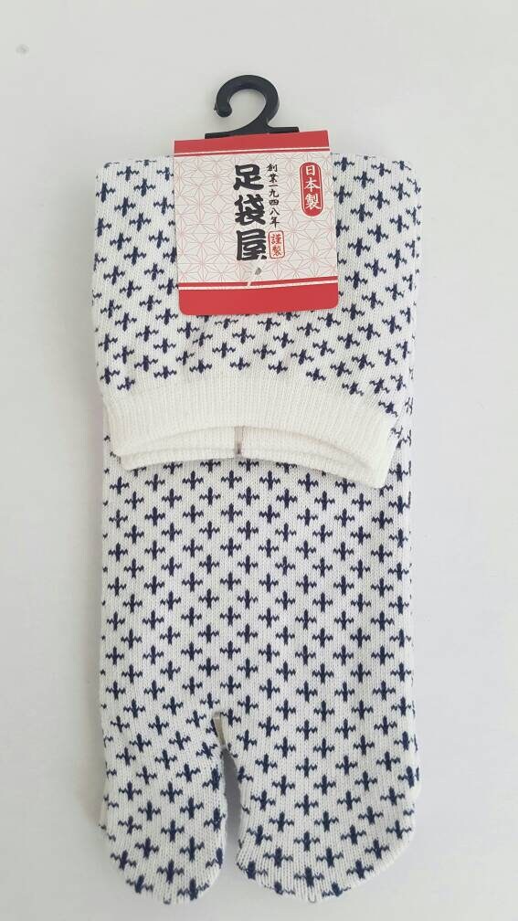 Chaussettes Japonaises Tabi en coton - Sashiko