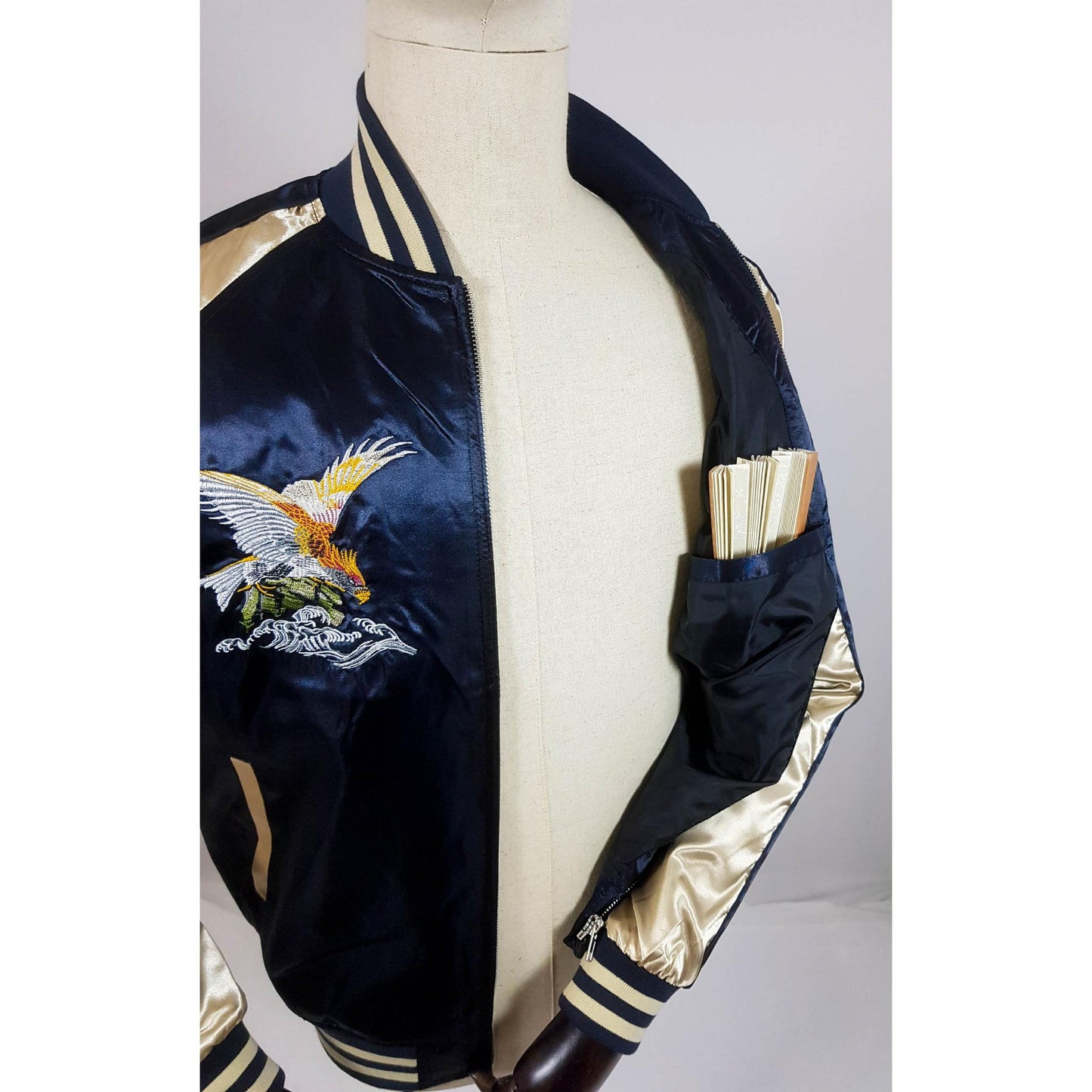 Sukajan Green Eagle Bomber