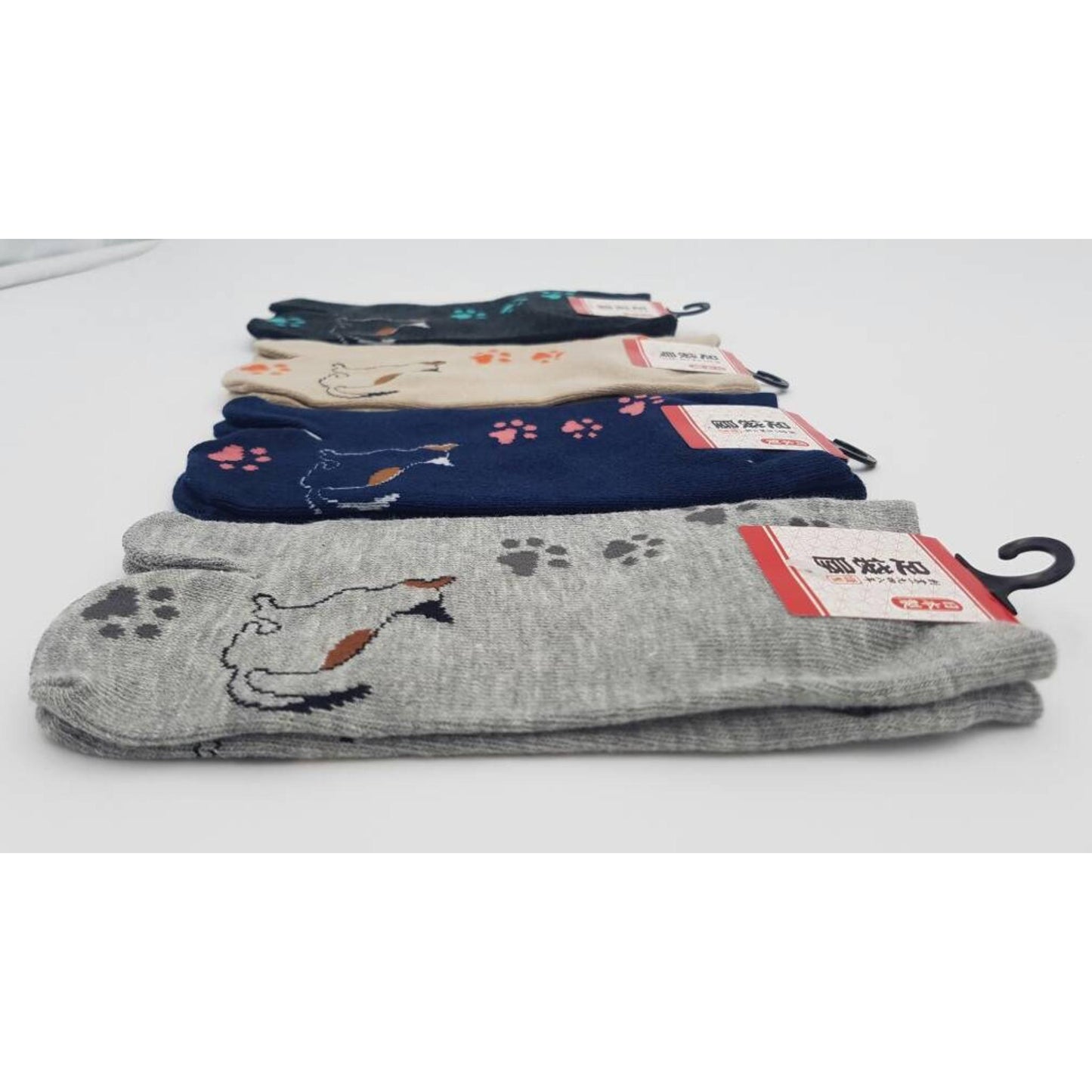 Chaussettes Japonaises Tabi en coton - Chat et Pas de Chat