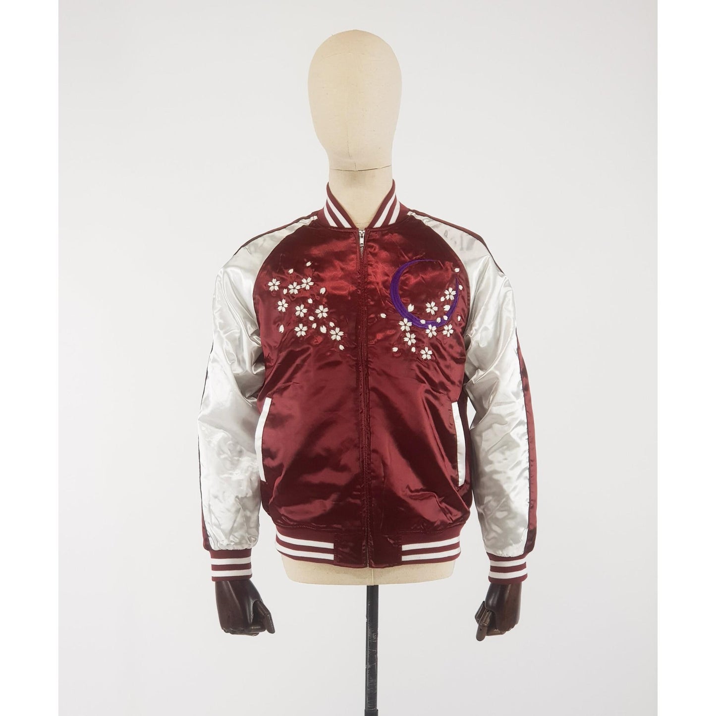 Sukajan Koi and Dragon - Navy