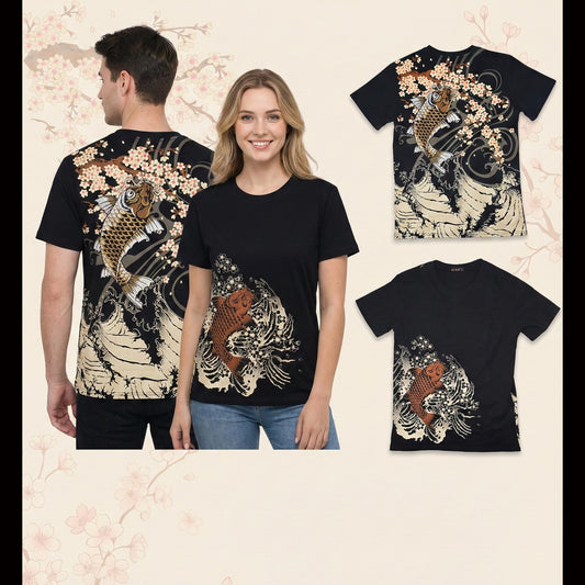 Black short sleeve t-shirt - Phoenix