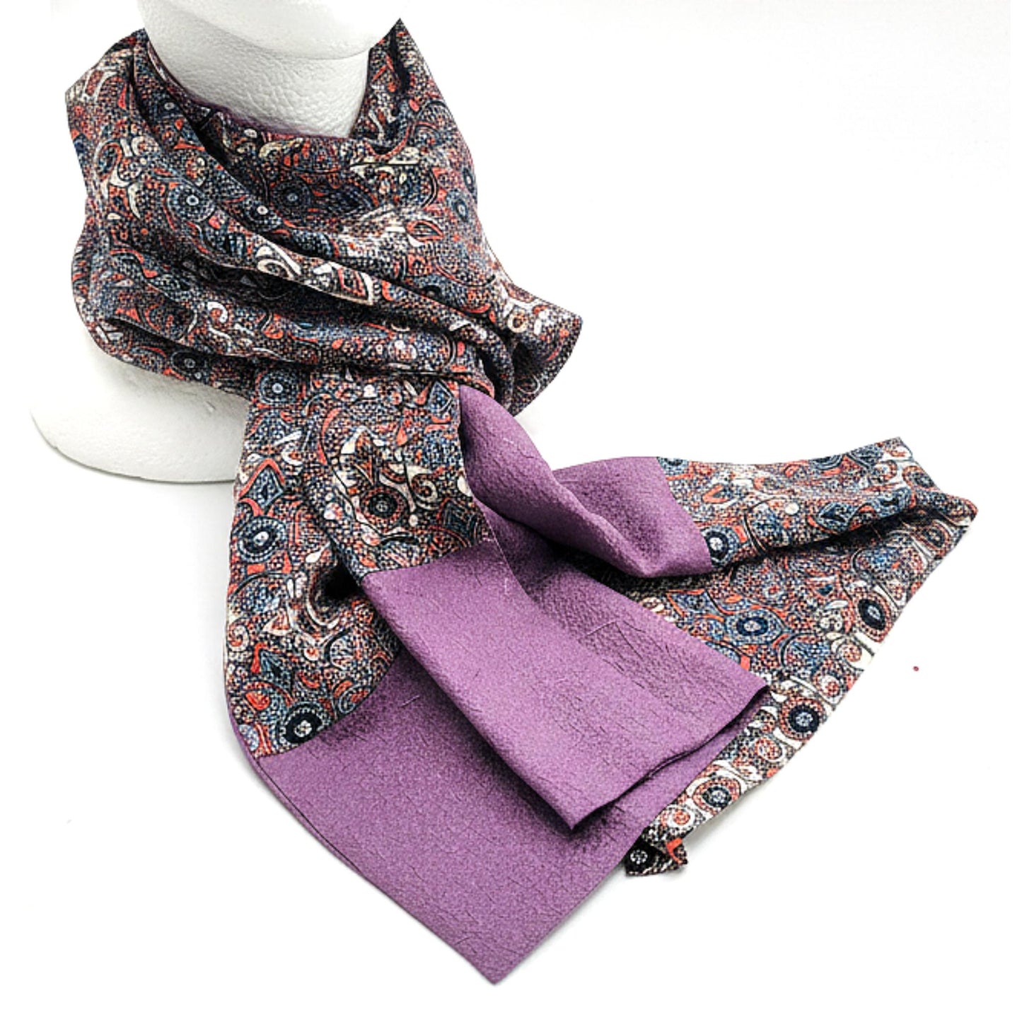 Echarpe kimono en soie (3 motifs)