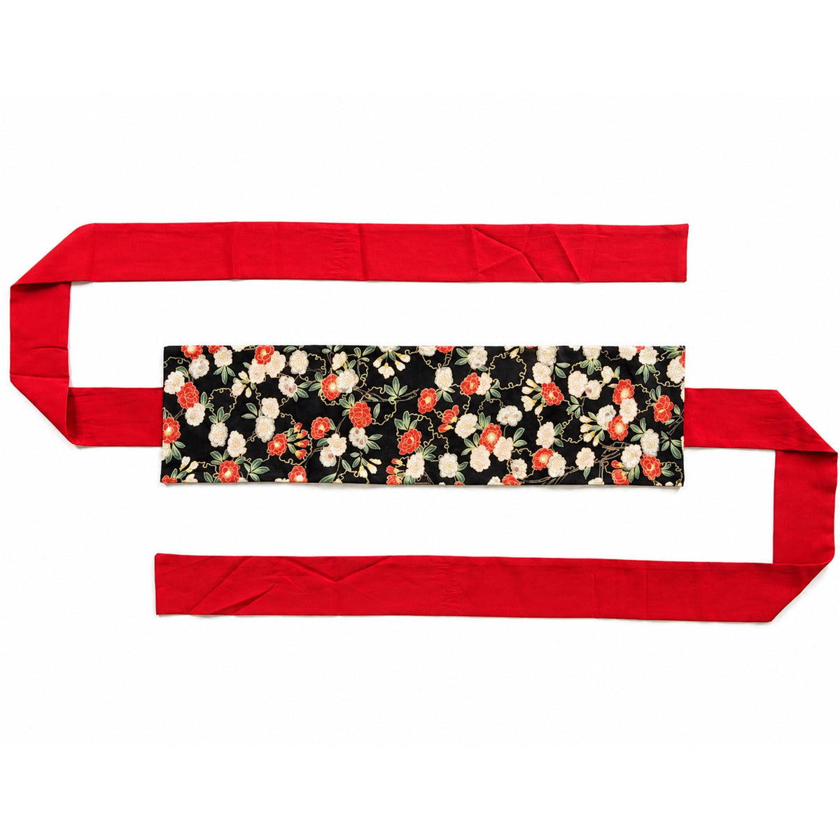 Ceinture réversible Musubi en coton - Fleur