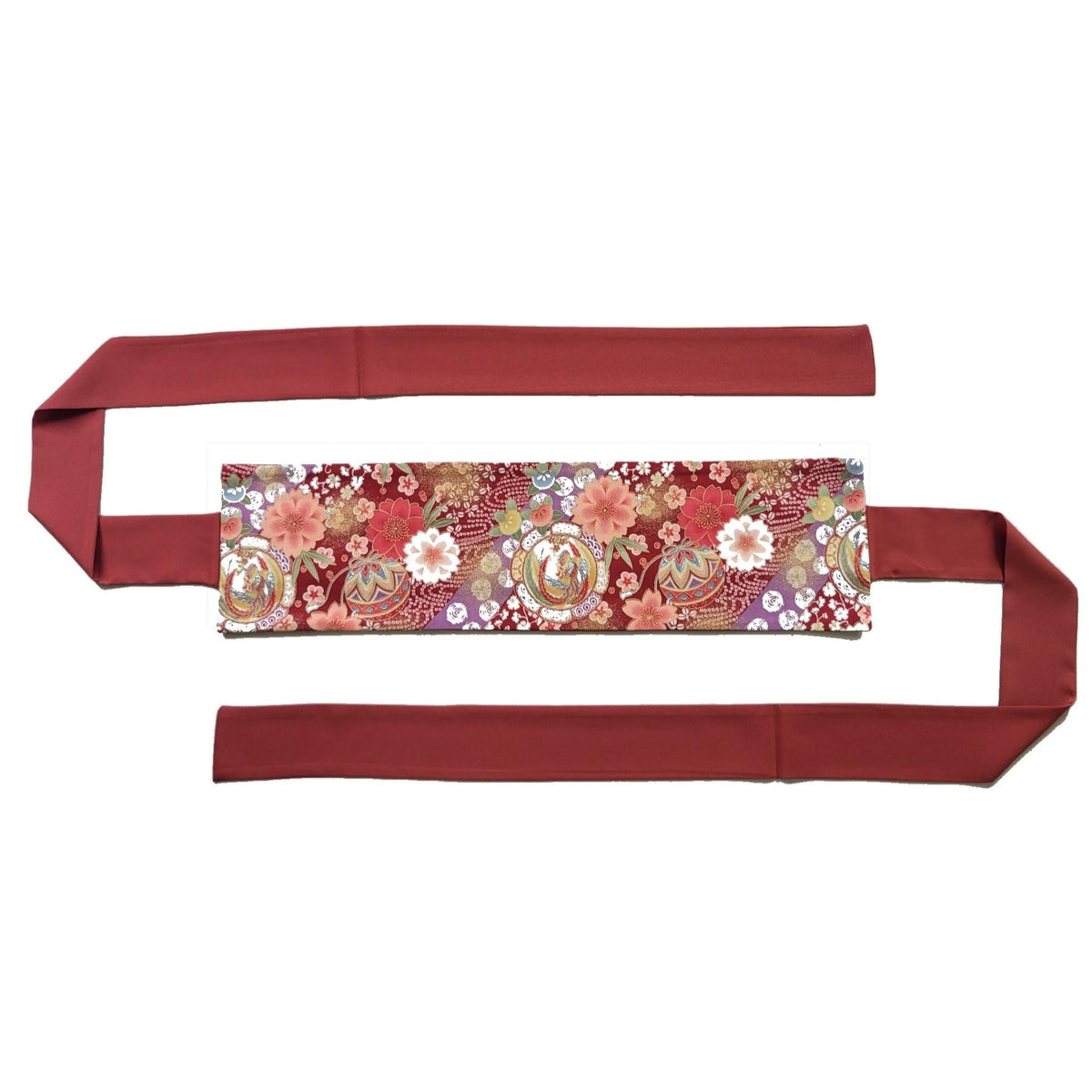 Ceinture réversible Musubi en coton - Sakura Temari
