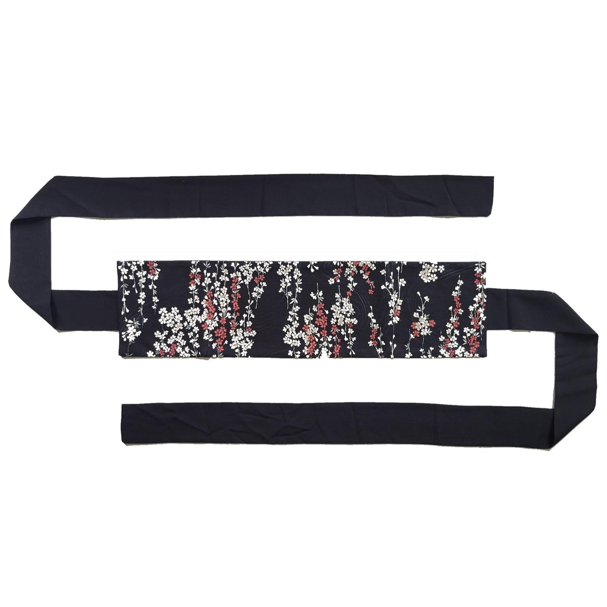 Ceinture réversible Musubi en coton - Cerisier pleureur