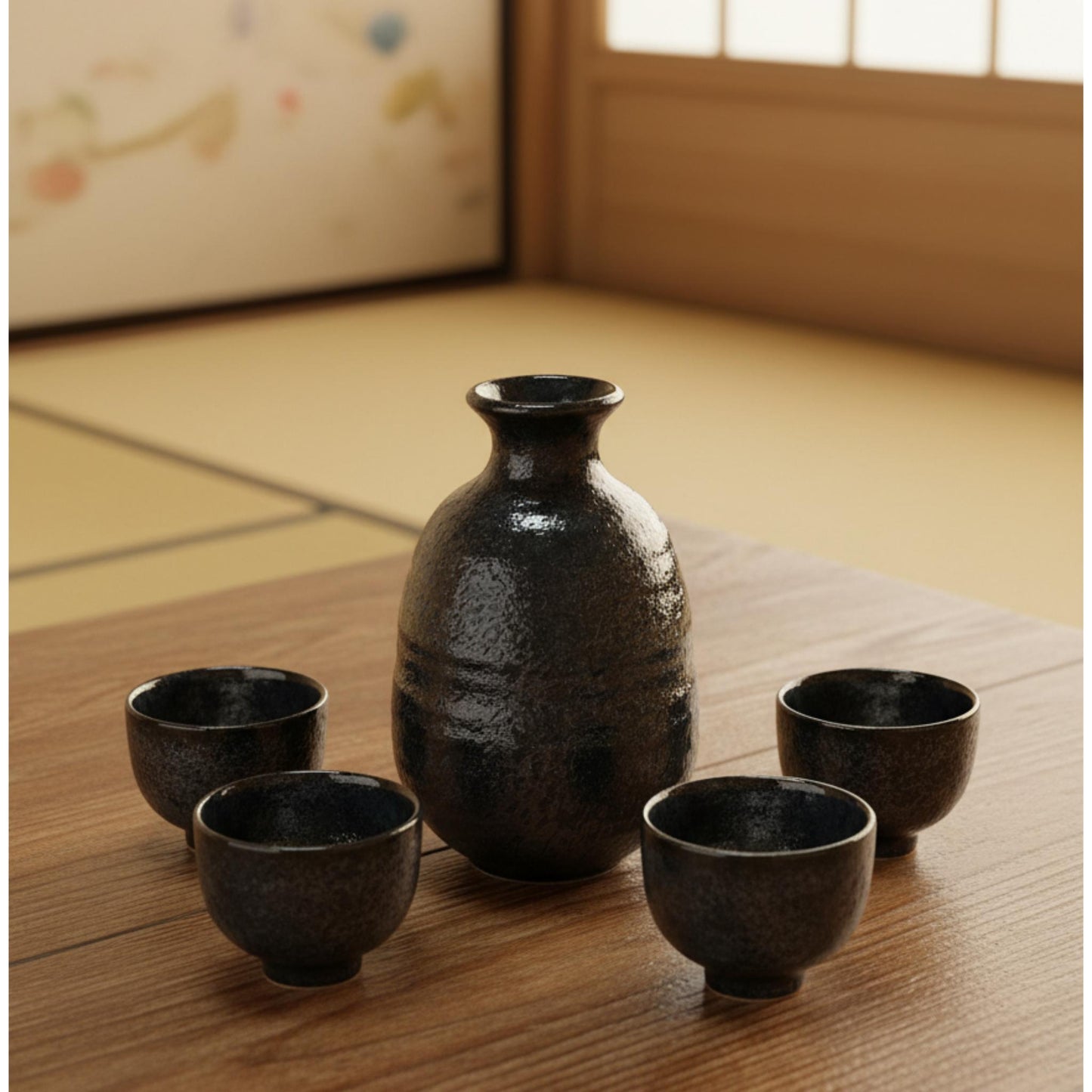 SET POUR SAKÉ - 2 COULEURS