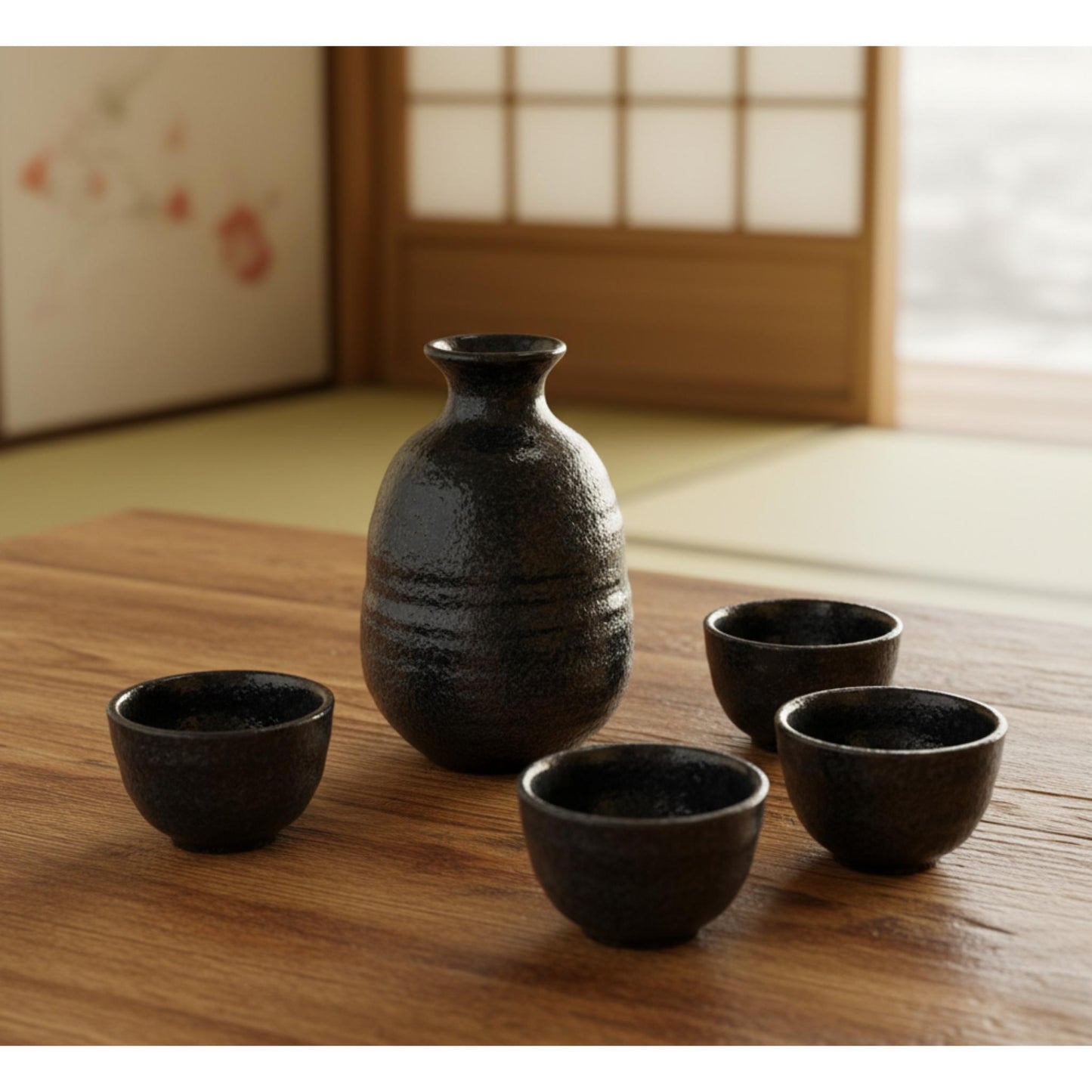 SET POUR SAKÉ - 2 COULEURS