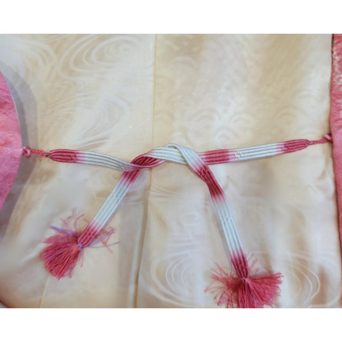 Veste Kimono Haori en Soie Vintage – Art Traditionnel du Shibori (Teinture à la main) Rose