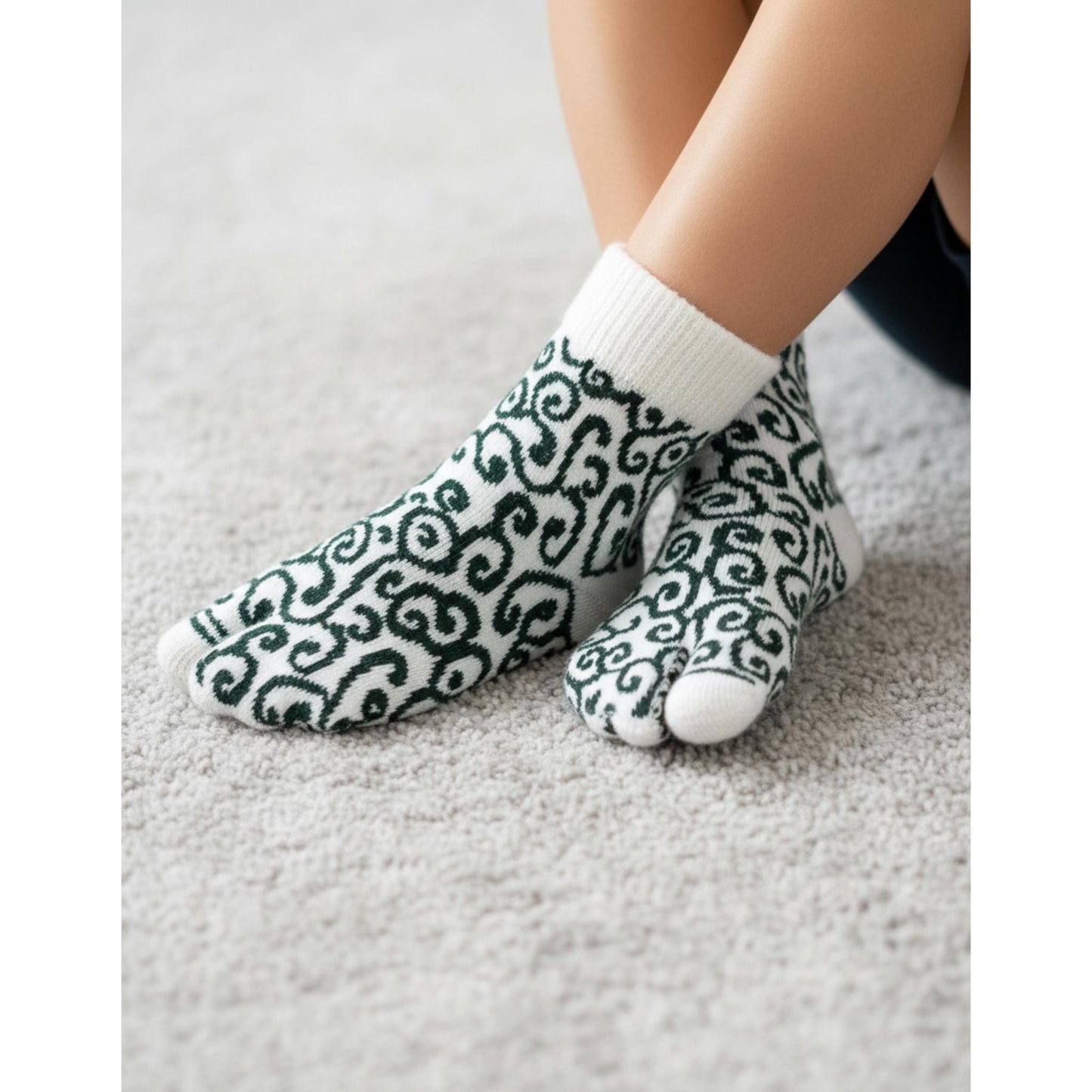 CHAUSSETTES ENFANT SPIRALES - Taille 13-18cm