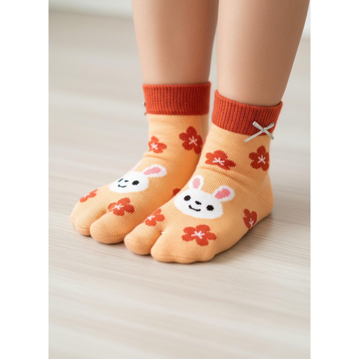 CHAUSSETTES ENFANT LAPIN - Taille 13-18cm