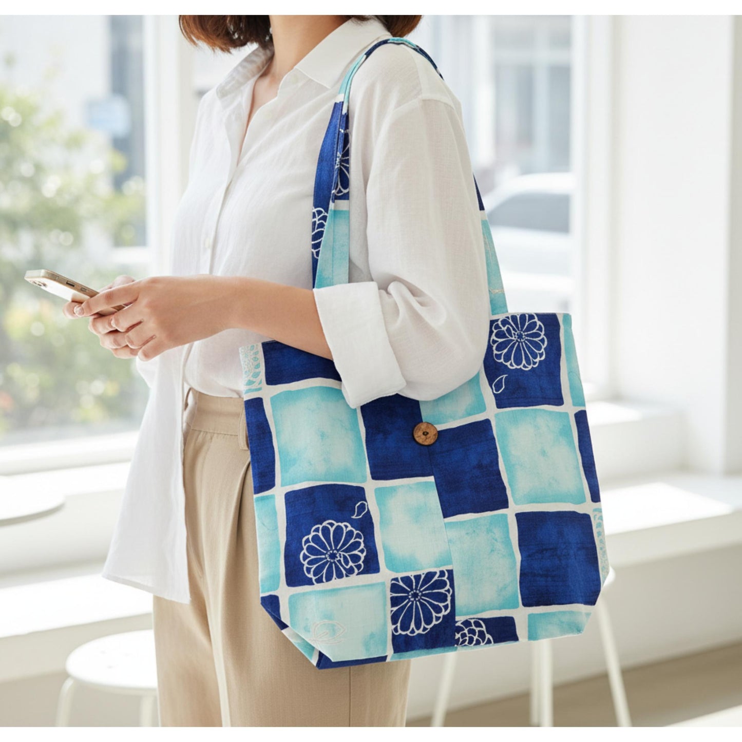 TOTE BAG KIMONO KINCHAKU