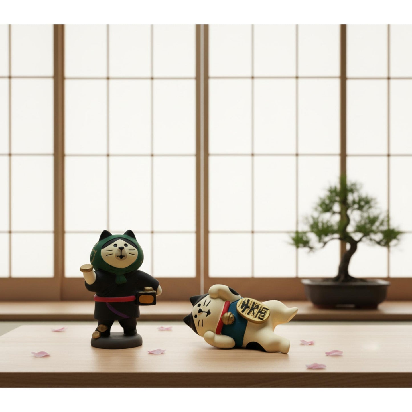 Petite Figurine Chat - 2 Designs